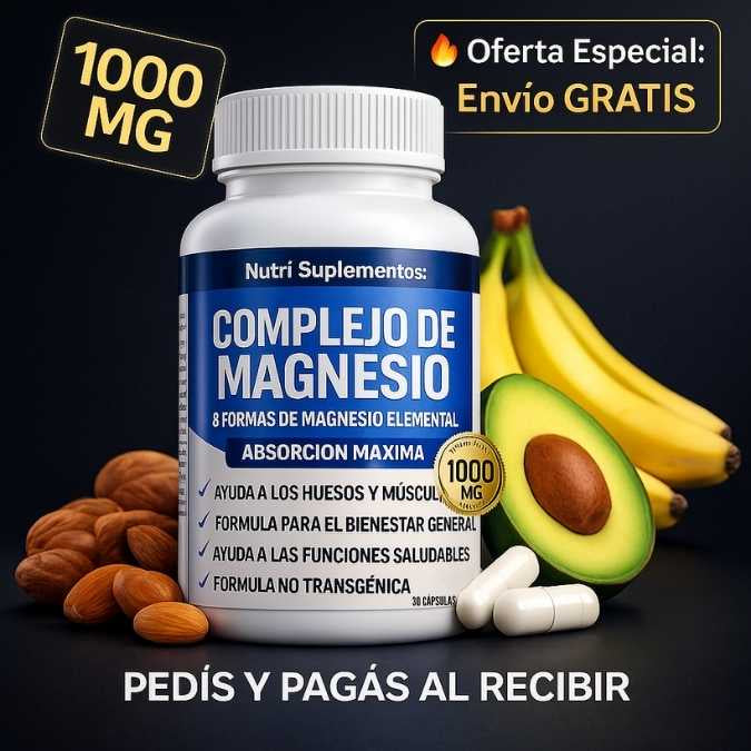 Magnesium Complex ™ 8 en 1 (30 cápsulas) Original