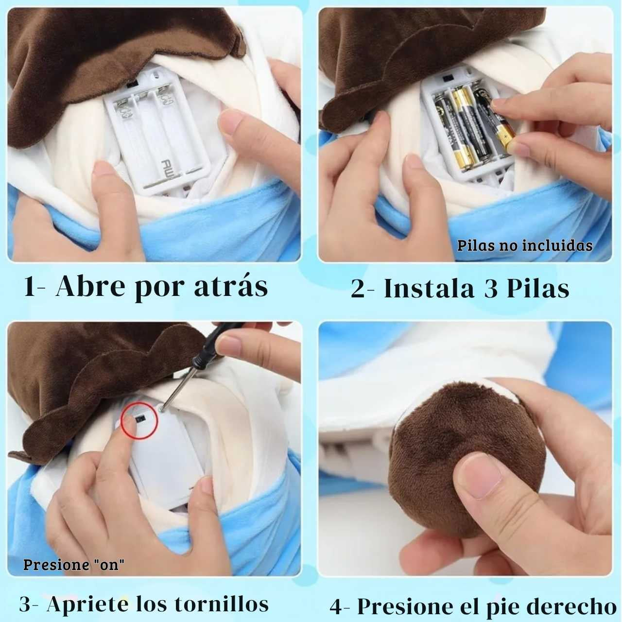 PELUCHE DE JESÚS QUE RESPIRA